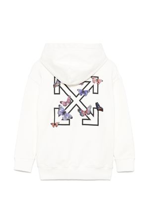 Arrow Butterfly Hoodie OFF WHITE KIDS | OGBB002S25FLE0050110